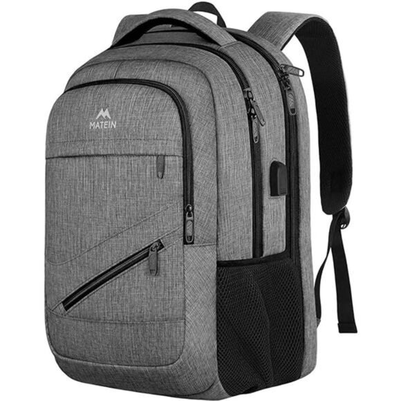 School Laptop Backpack, 17 Inch TSA Approved College Rucksack Book Bag main image 4